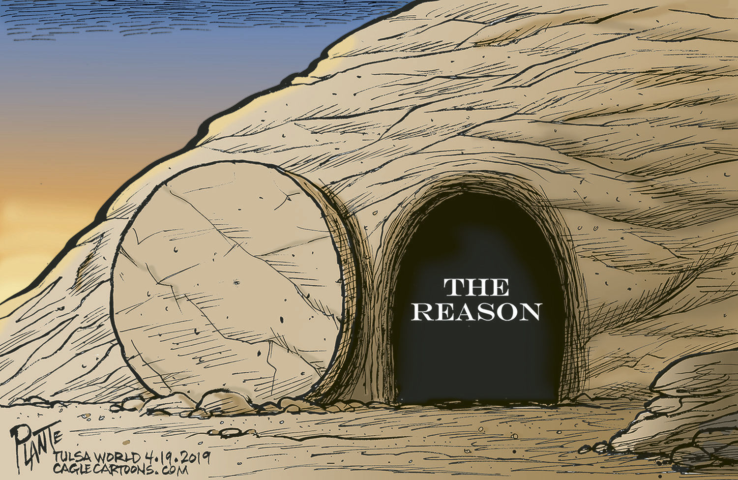 Bruce Plante Cartoon: The reason for Easter